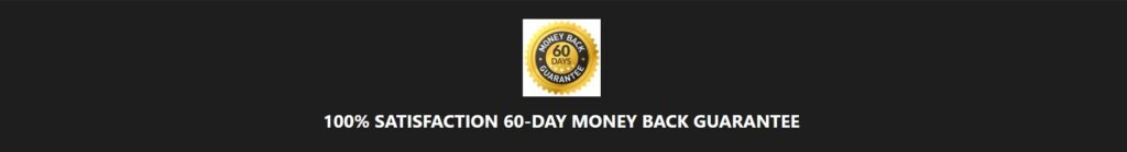 Men Balance Pro 60-day money back guarantee seal